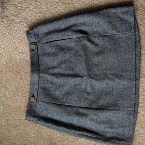 Banana Republic black, white, gray skirt